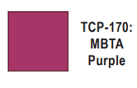 Tru-Color Paint - TCP-170 - MBTA - Purple (Solvent-Based Paint)