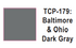 Tru-Color Paint - TCP-179 - Baltimore & Ohio - Dark Gray  (Solvent-Based Paint)