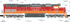 MTH 20-22186-1 - Premier - SD40T-2 Tunnel Motor Diesel Engine "Southern Pacific" #7342 w/ PS3 (Orange) - Custom Run for MrMuffin'sTrains
