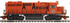 MTH 20-22110-1 - Premier - GP-35 Low Hood Diesel Engine "Ann Arbor" #385 w/ PS3 - Custom Run for Old Engine House