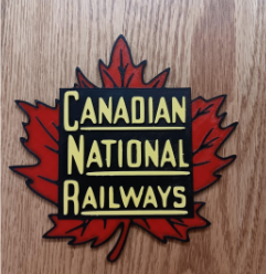 Trackside 3D #60 - 3D Printed Railroad Signs "Canadian National Railways"