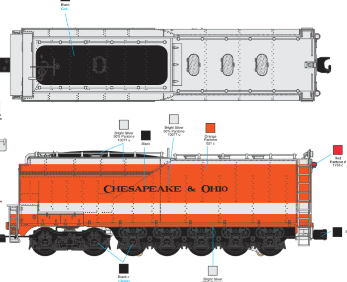 Lionel 2731570 - Legacy - Vision Line Big Boy Steam Locomotive "Chessie" #2789 - Custom Run for MrMuffin'sTrains