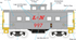 MTH 30-77434 - RailKing Scale - Steel Caboose "Louisville & Nashville" #999
