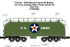 MTH 20-30170 - Premier - Auxiliary Water Tender I "U.S. Army" - Custom Run for MrMuffin'sTrains