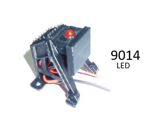 K & R Custom Models #9014 - Lighted Stub Bumper w/ LED Top Front