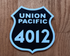 Trackside 3D #63 - 3D Printed Railroad Signs "Union Pacific" (4012)