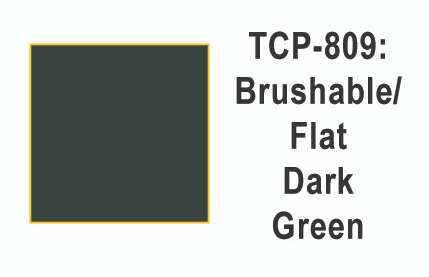 Tru-Color Paint TCP-809 - Dark Green (Brushable)