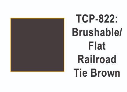 Tru-Color Paint TCP-822 - Railroad Tie Brown (Brushable)