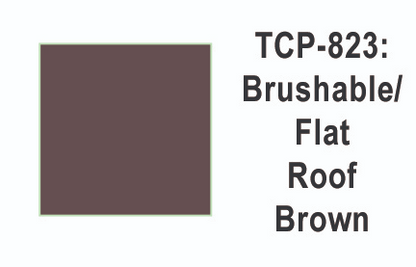 Tru-Color Paint TCP-823 - Roof Brown (Brushable)