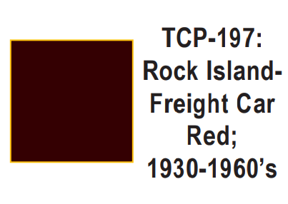 Tru-Color Paint TCP-197 - Rock Island - Freight Car Brown; 1930-1960's (Solvent-Based Paint)