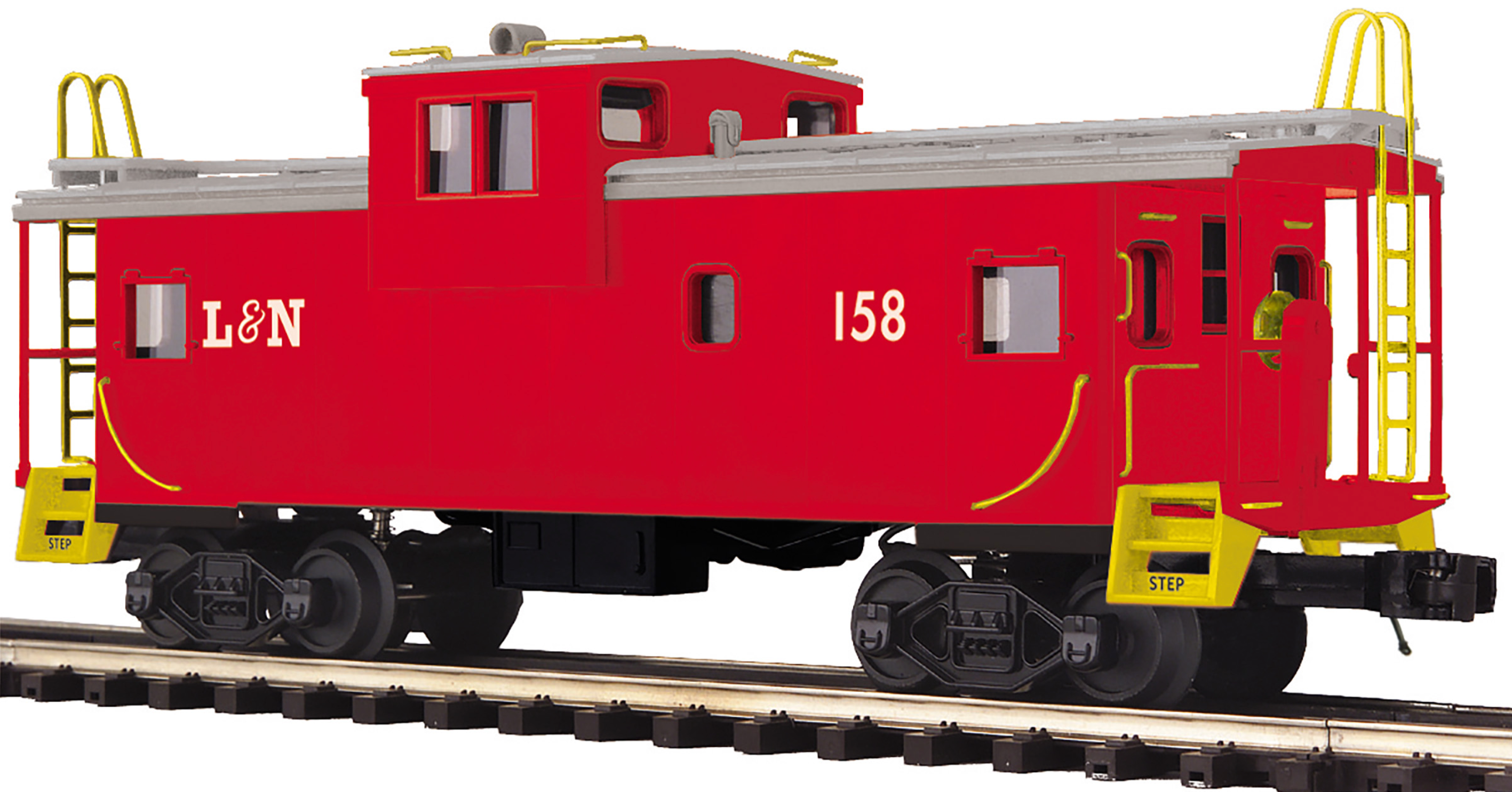 MTH 20-91845 - Extended Vision Caboose "Louisville & Nashville" #158 - Custom Run for MrMuffin'sTrains