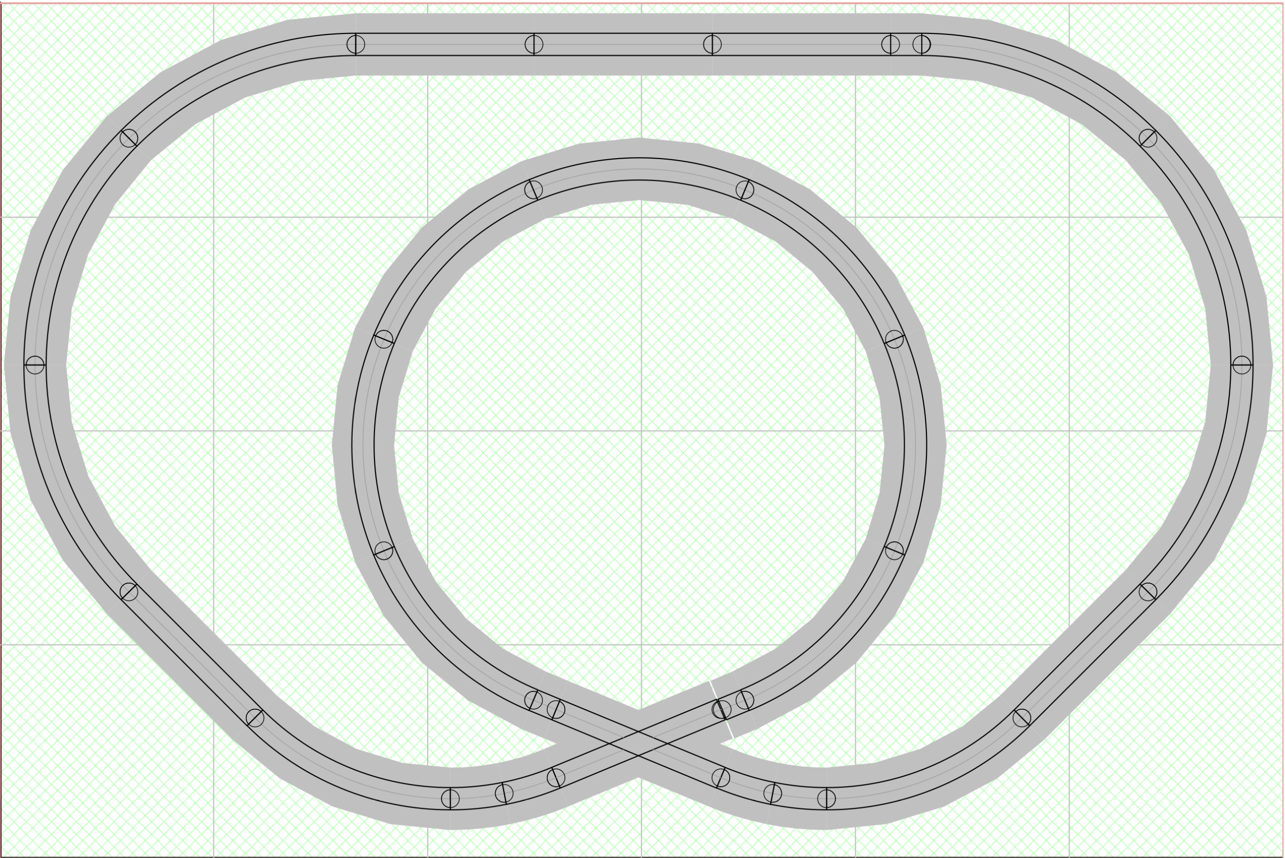 Lionel - MrMuffin's Six by Four Fastrack Layout