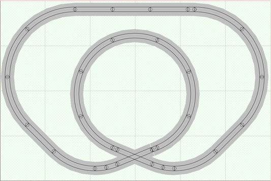 Lionel - MrMuffin's Six by Four Fastrack Layout - MrMuffin'sTrains
