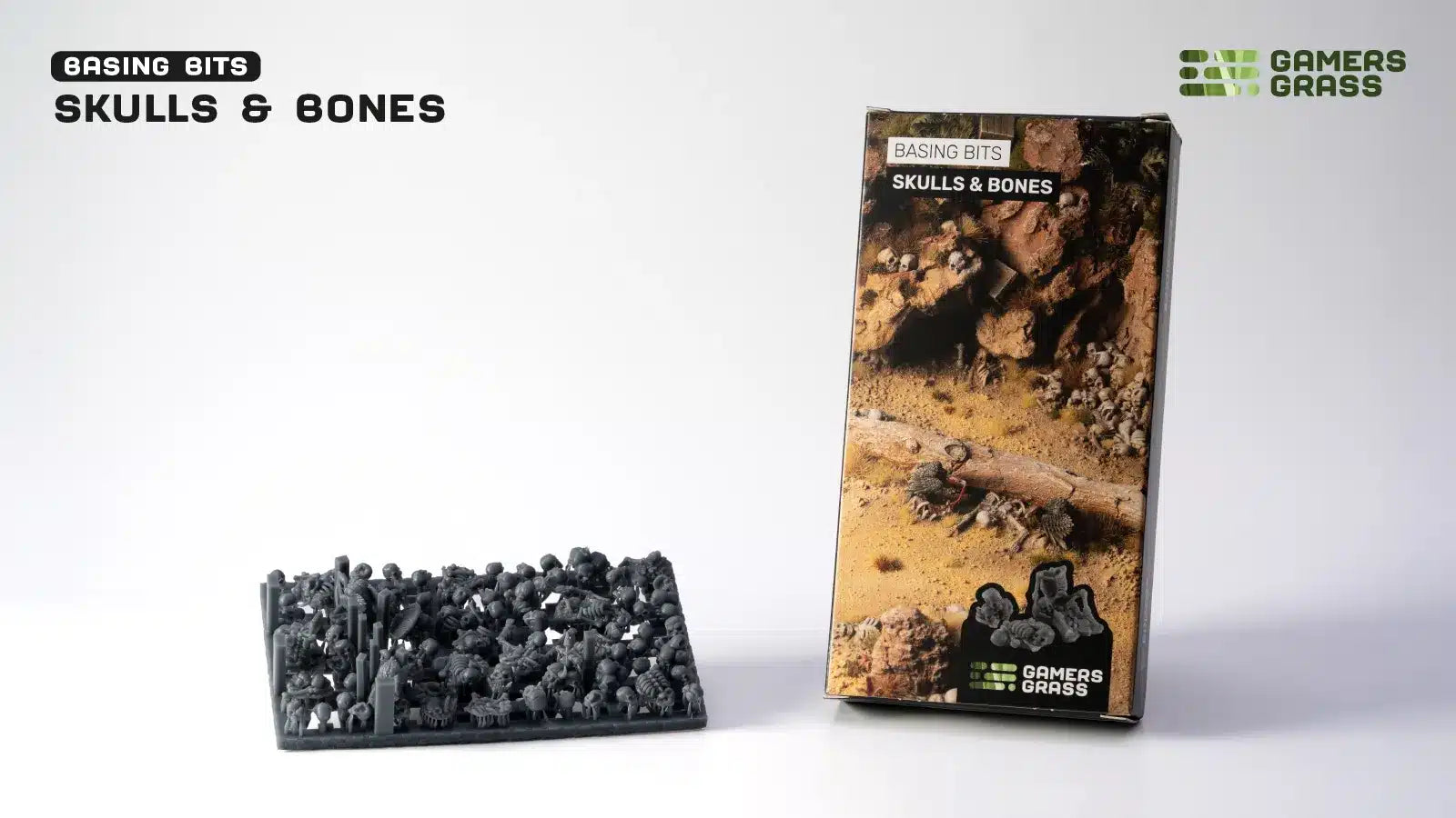 Gamers Grass GGBB-SBO - Basing Bits - Skulls & Bones