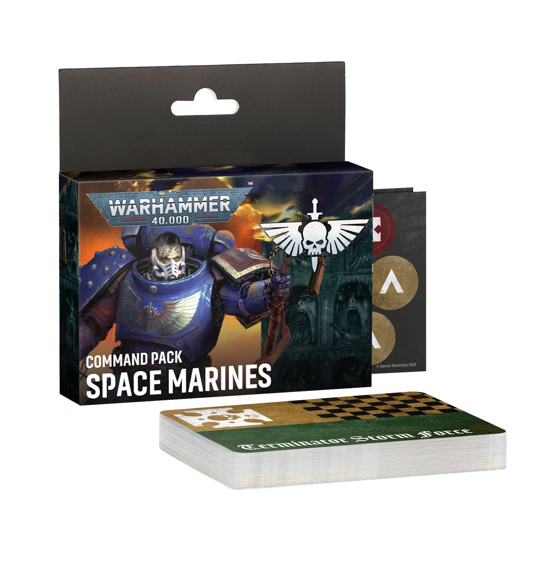 Games Workshop 48-02 - Warhammer 40,000 - Space Marines: Command Pack (11th Edition)