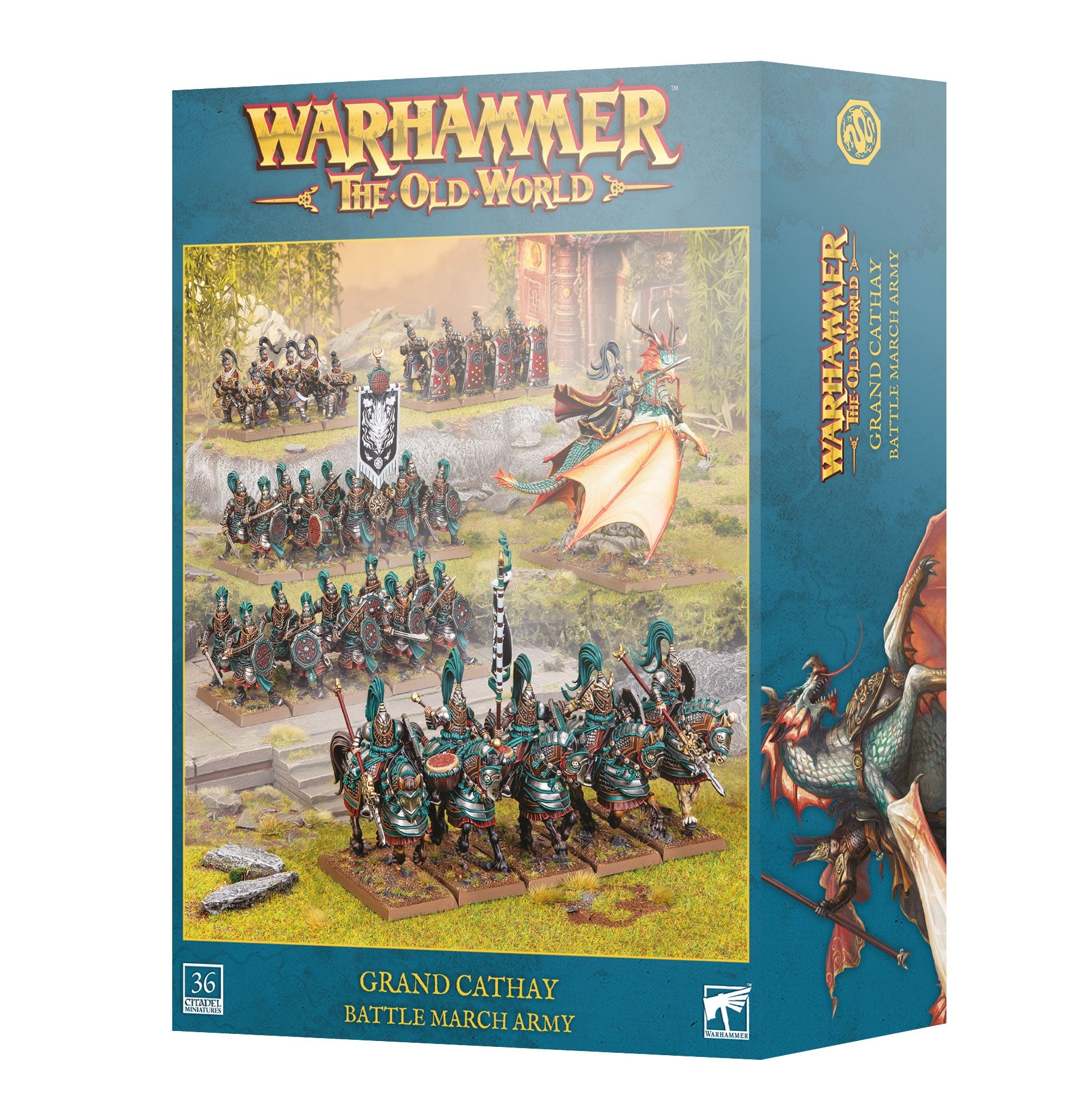 Games Workshop 06-217 - Warhammer: The Old World - Grand Cathay: Battle March Army