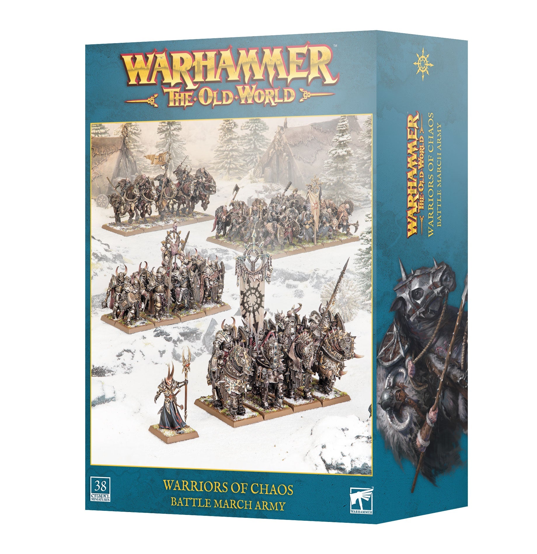 Games Workshop 08-23 - Warhammer: The Old World - Warriors of Chaos: Battle March Army