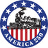 Vinyl Sticker - America 250th Steam Train Sticker