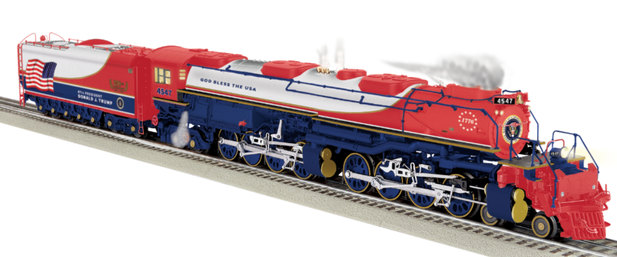 Lionel 2731550 - Legacy - Vision Line Big Boy Steam Locomotive "Trump" - Custom Run