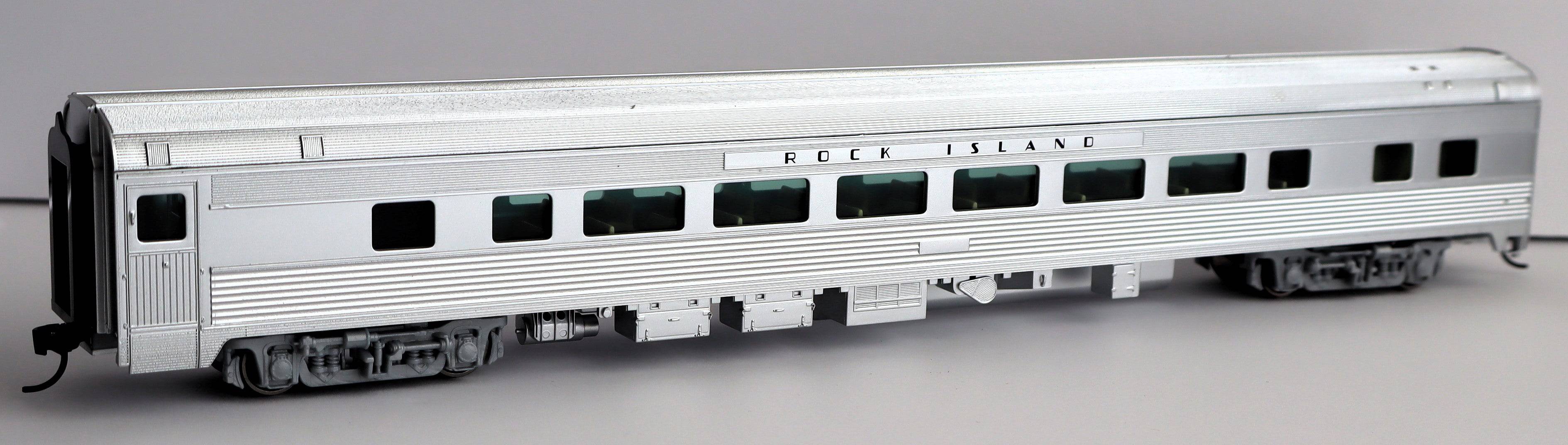 Walthers HO 910-30024 - Mainline - 85' Budd Large-Window Coach Passenger Car "Rock Island"