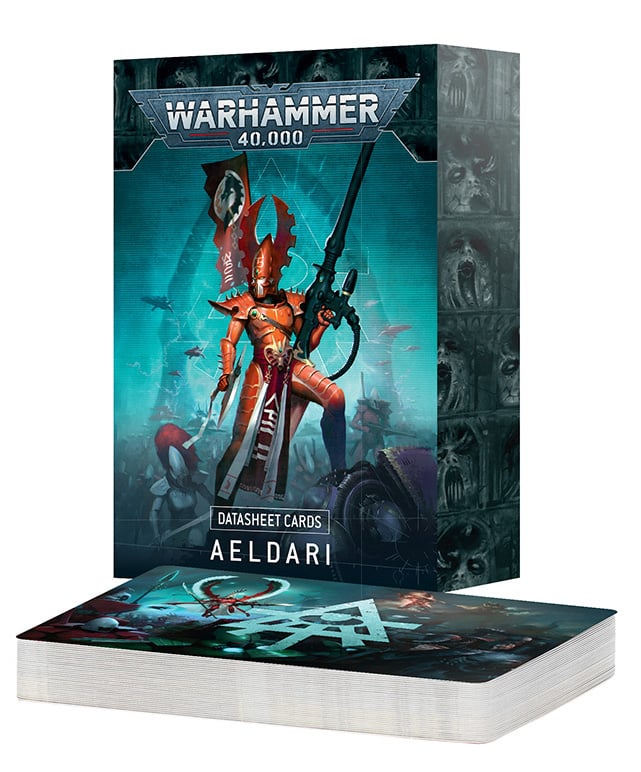 Games Workshop 46-02 - Warhammer 40,000 - Aeldari: Datasheet Cards