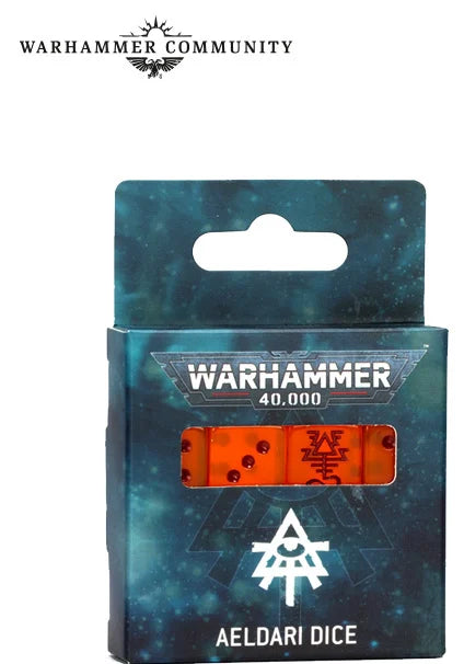 Games Workshop 46-75 - Warhammer 40,000 - Aeldari: Dice