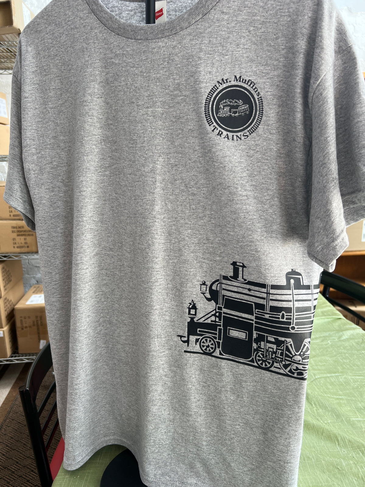 T-Shirt - "Side Train" Adult - MrMuffin'sTrains