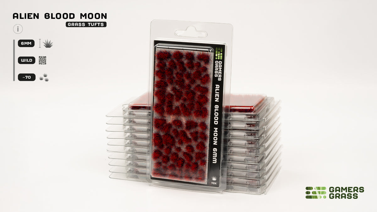 Gamers Grass GGA-BM - Alien Blood Moon 6mm - MrMuffin'sTrains