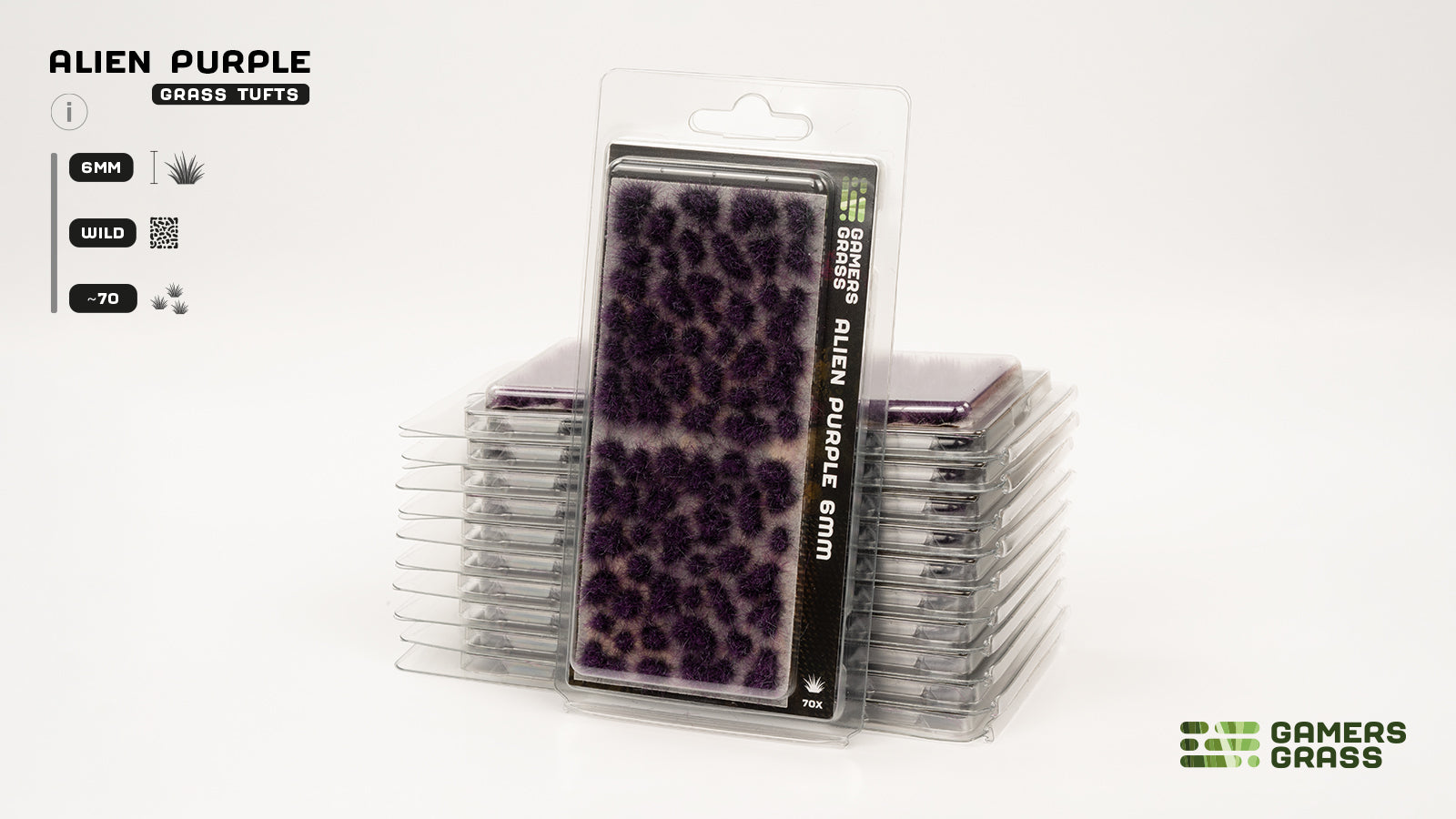 Gamers Grass GGA-PU - Alien Purple 6mm