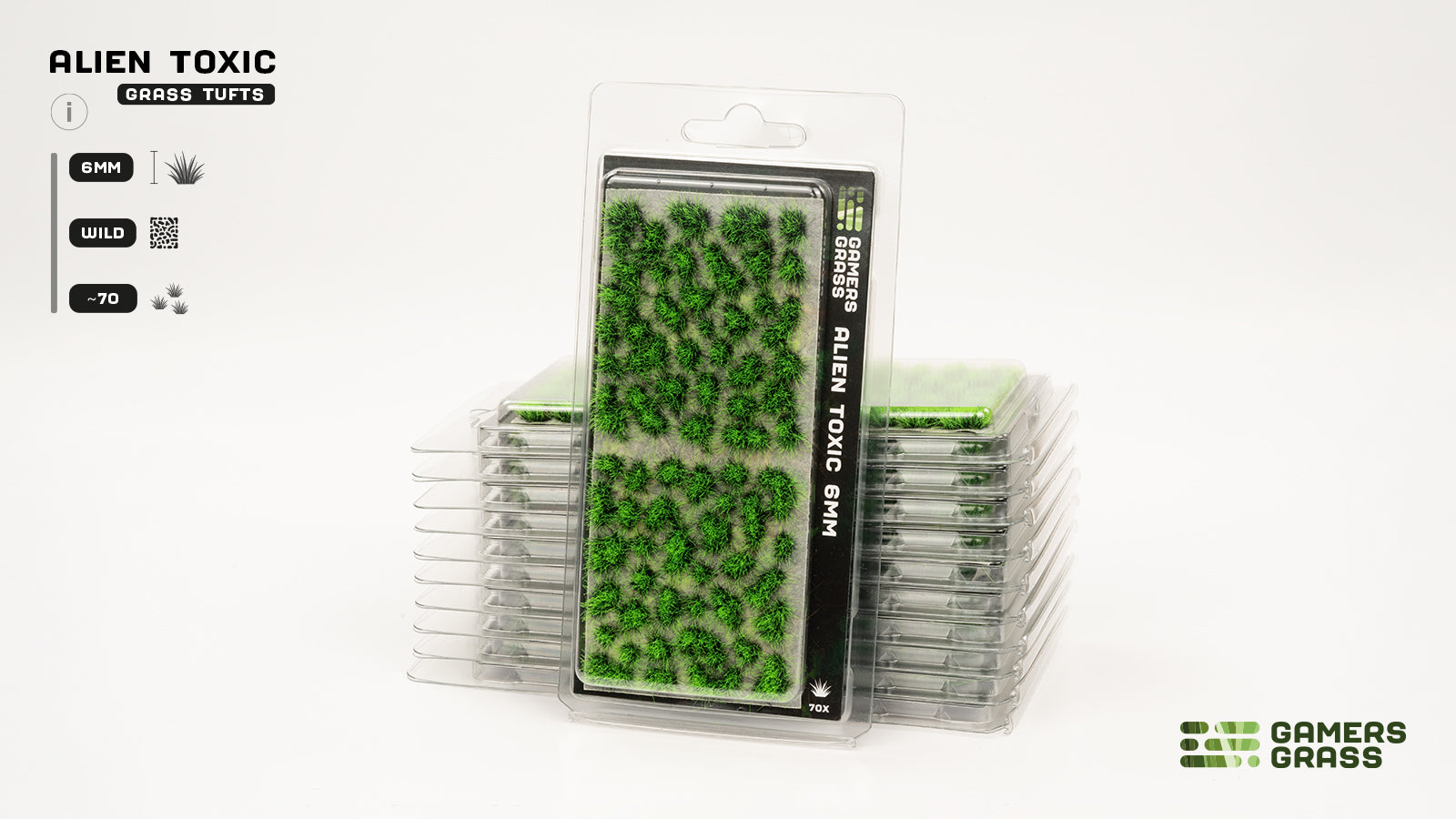 Gamers Grass GGA-TX - Alien Toxic 6mm
