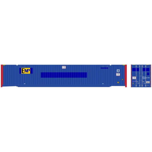 Atlas HO 20006665 - Master - 53' Jindo Containers "EMP" (Ex-Pacer) Set #1 (3-Pack)