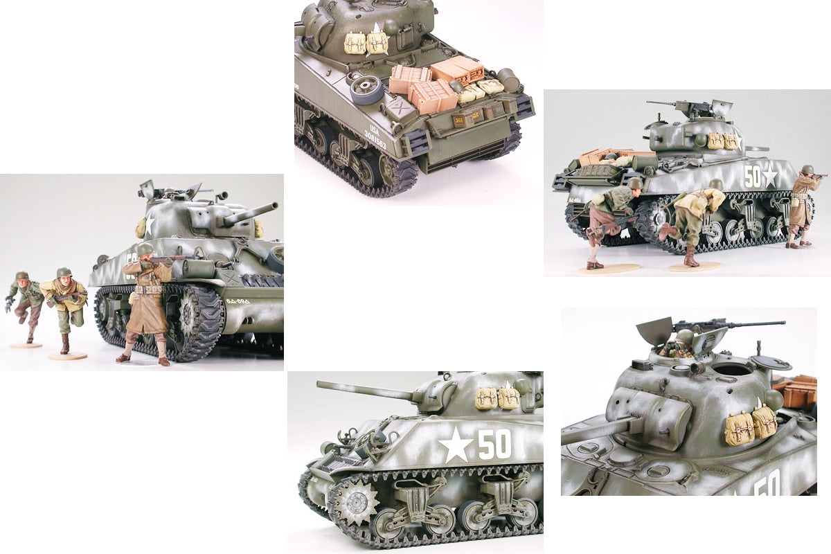 Tamiya 35250 - U.S. M4A3 Sherman 75mm - 1/35 Scale Model Kit