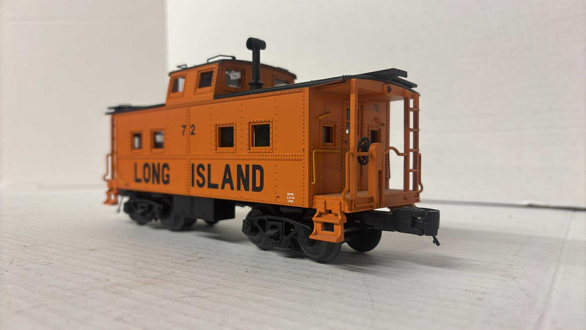 MTH 20-91356 Long Island Steel Caboose-Center Cupola-Second hand-M6306