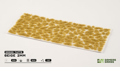 Gamers Grass GG2-BEI - Beige 2mm - MrMuffin'sTrains