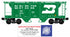 Ready Made Trains RMT-86328 - 2-Bay Covered Hopper Car "Burlington Northern"