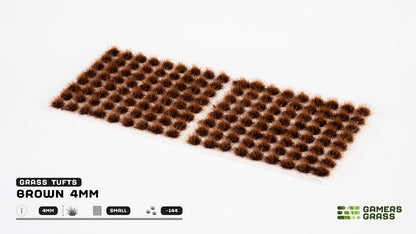 Gamers Grass GG4-B - Brown 4mm