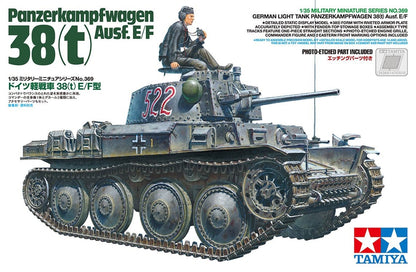 Tamiya 35369 - Panzer 38(t) Ausf.E/F - 1/35 Scale Model Kit