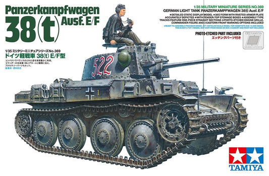 Tamiya 35369 - Panzer 38(t) Ausf.E/F - 1/35 Scale Model Kit