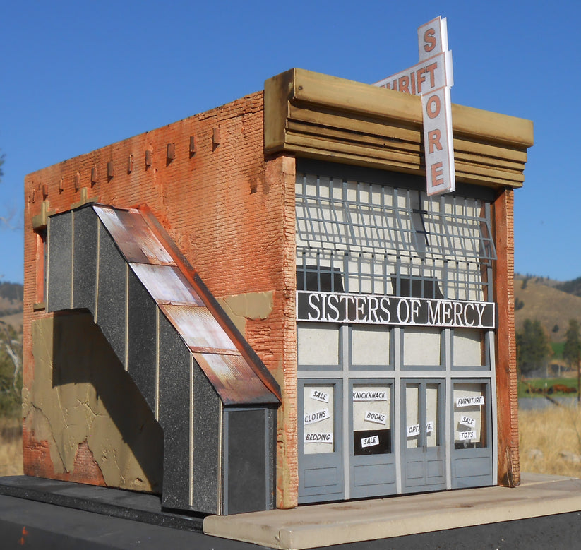 Downtown Deco O 51 -  Sisters of Mercy Thrift Store Building (Kit)