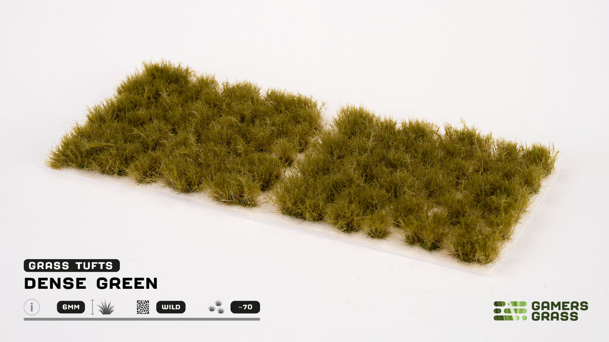 Gamers Grass GGD6-DG - Dense Green 6mm - MrMuffin'sTrains