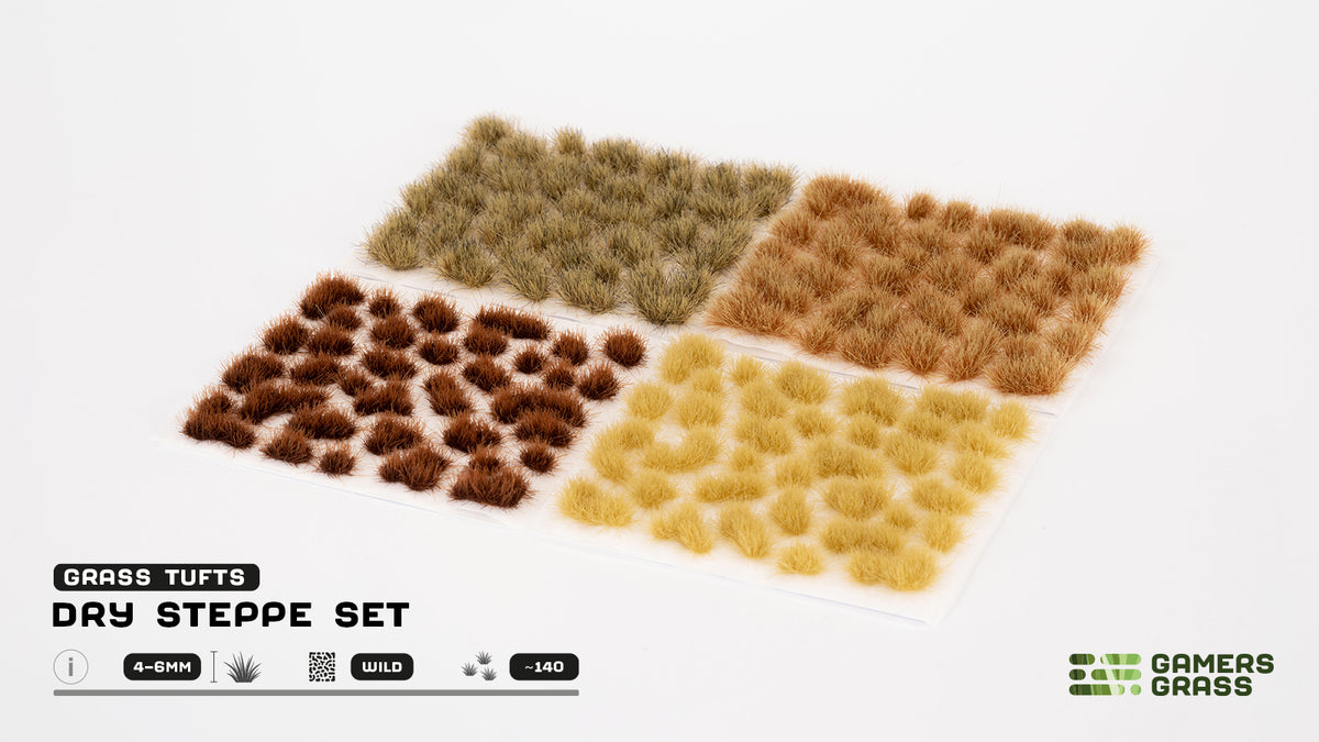 Gamers Grass GGSET-DS - Dry Steppe Set - MrMuffin'sTrains