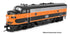 Walthers HO 910-11401 - Mainline - EMD F7 Diesel Locomotive "Bessemer & Lake Erie" #722A/B (Standard DC)