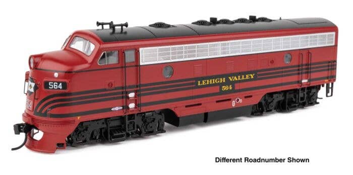 Walthers HO 910-21408 - Mainline - EMD F7 Diesel Locomotive "Lehigh Valley" #562 (ESU Sound & DCC)