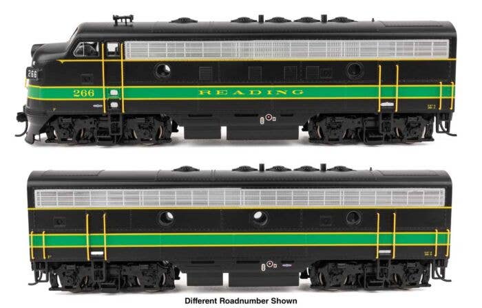 Walthers HO 910-11415 - Mainline - EMD F7 Diesel Locomotive "Reading" #269A/B (Standard DC)