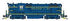 Walthers HO 920-42417 - Proto - EMD GP7 Diesel Locomotive "Chesapeake & Ohio" #5803 w/ DCC/Sound