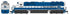 Walthers HO 910-9771 - Mainline - EMD SD60 Spartan Cab Diesel Locomotive "Oakway" #9052 (Standard DC)