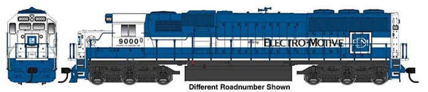 Walthers HO 910-19771 - Mainline - EMD SD60 Spartan Cab Diesel Locomotive "Oakway" #9091 (ESU Sound & DCC)