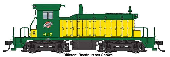 Walthers HO 910-9243 - Mainline - EMD SW1 Diesel Locomotive "Chicago & North Western" #1271 (Standard DC)