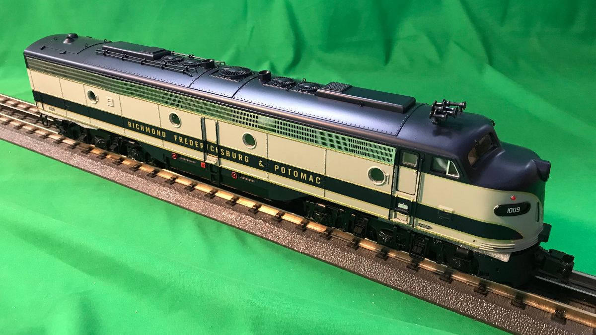 MTH 20-21043-4 Richmond, Fredericksburg & Potomac E-8 A-Unit Non Powered Diesel-Second hand-M5292