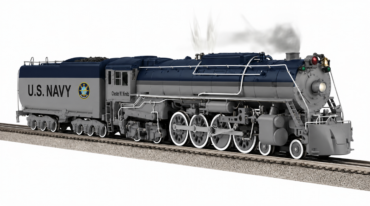 Lionel 27313USN - Legacy - S3 Steam Locomotive "U.S. Navy" - Custom Run for MrMuffin'sTrains
